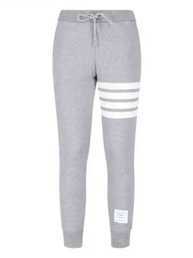 Diagonal bar logo patch jogger pants 271817 - THOM BROWNE - BALAAN 1