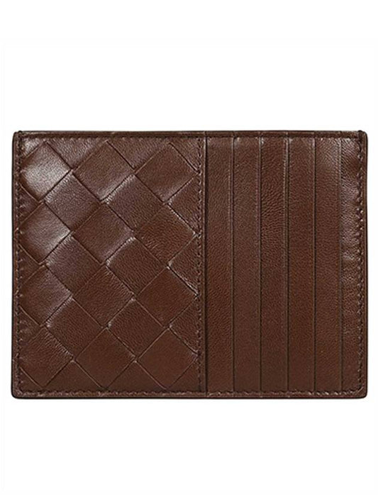 Intrecciato Card Wallet Brownie - BOTTEGA VENETA - BALAAN 2