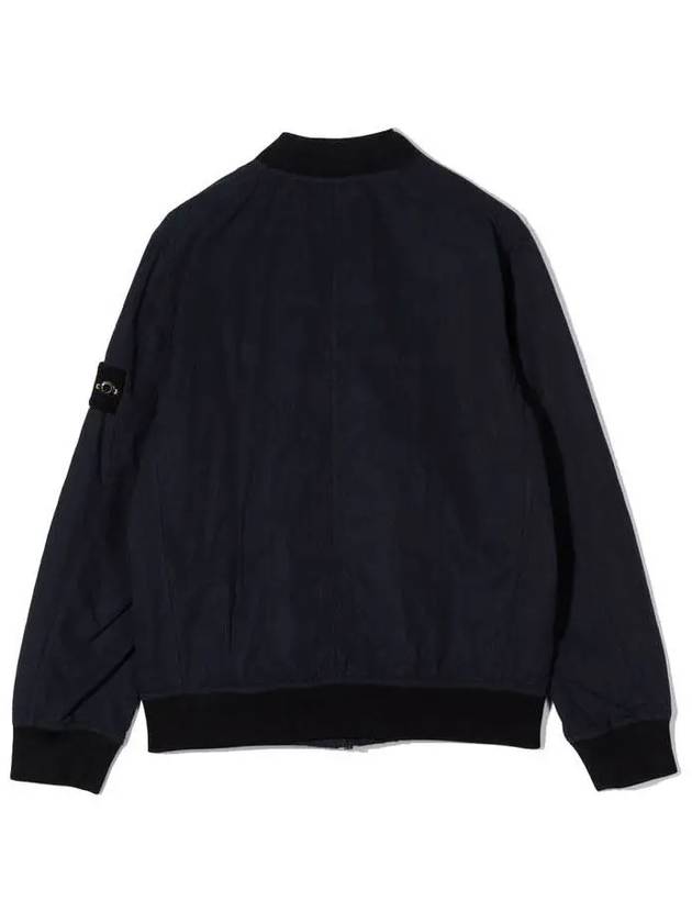 Kids Wappen Patch Bomber Jacket Navy - STONE ISLAND - BALAAN 4