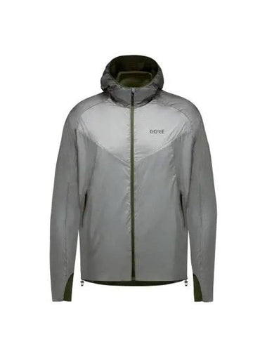 GOREWEAR R5 Windstopper Insulated Hooded Jacket Rab Wrap Gray Utility Green Men s - GOGORR - BALAAN 1