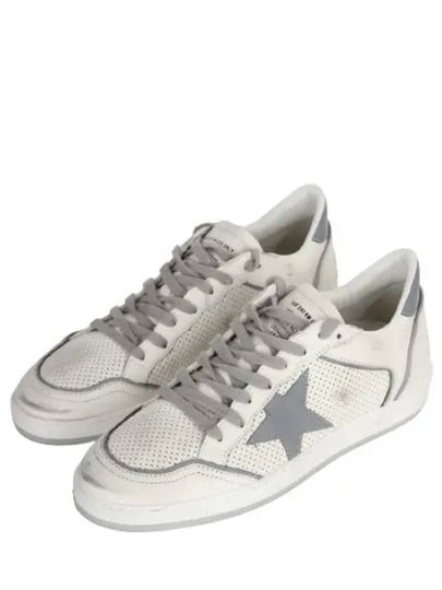 Deluxe Ball Star Double Quarter Leather Low Top Sneakers White - GOLDEN GOOSE - BALAAN 2