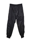 Drawstring Waistband Nylon Track Pants Black - JUUN.J - BALAAN 3