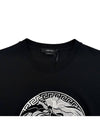 Medusa Logo Short Sleeve T-Shirt Black - VERSACE - BALAAN 4