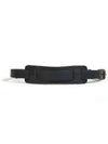 Snap hook leather strap noir black - BLEU DE CHAUFFE - BALAAN 1