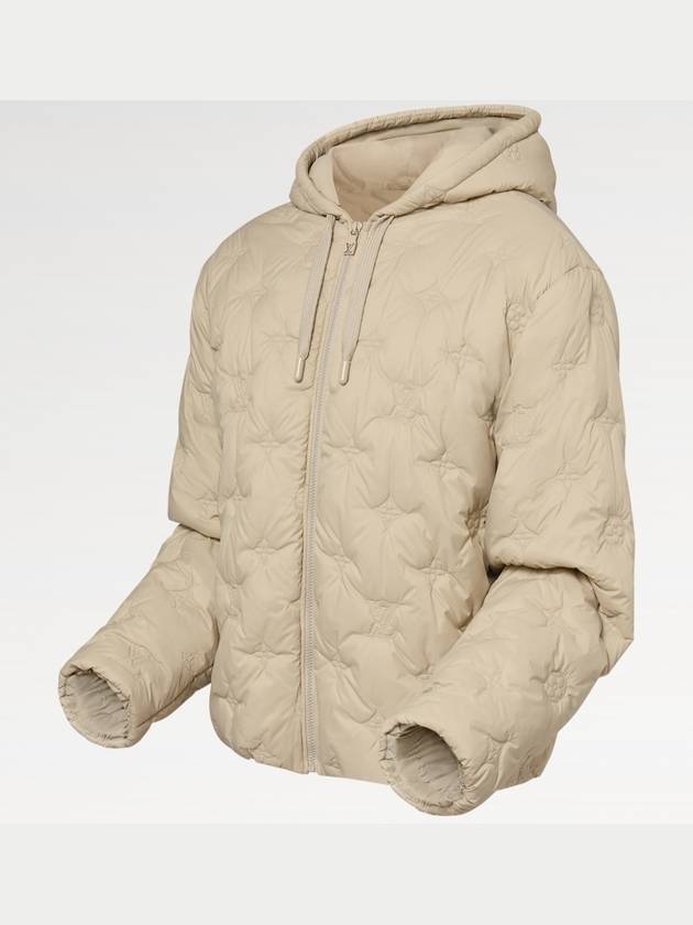 1AFYAH Monogram Quilted Nylon Hooded Blouson - LOUIS VUITTON - BALAAN 2