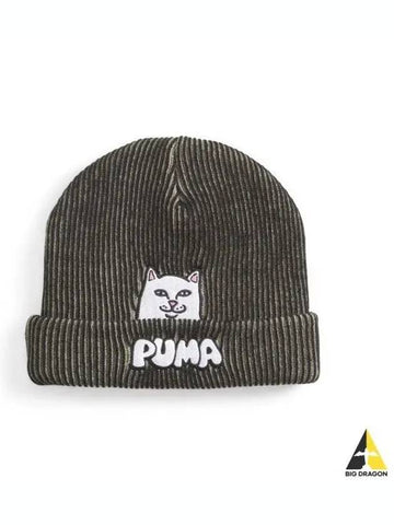 RIPNDIP Beanie Black 024926 01 - PUMA - BALAAN 1