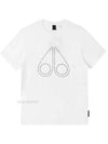 Gerrard Short Sleeve T-Shirt White - MOOSE KNUCKLES - BALAAN 2