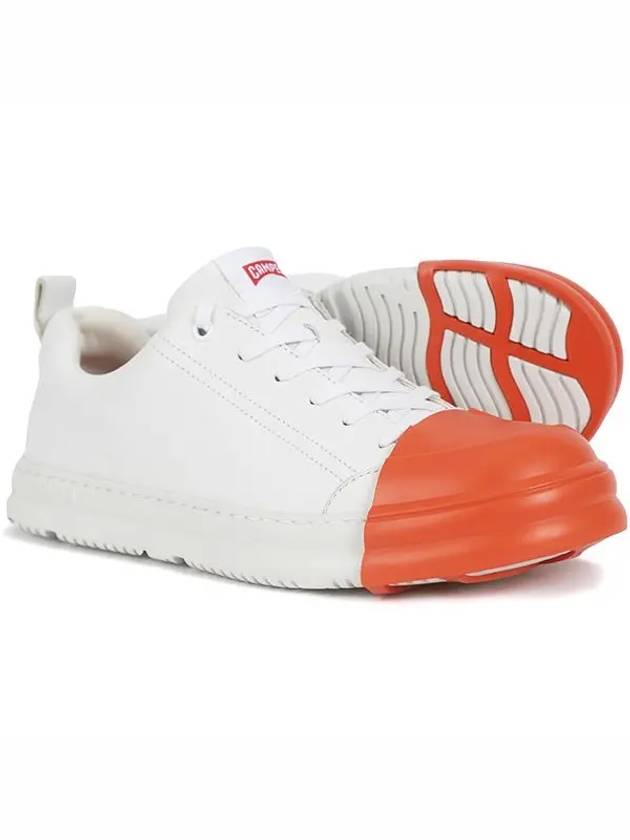 Junction Runner Leather Low Top Sneakers White - CAMPER - BALAAN 3