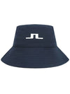 Women's Siri Bucket Hat Navy - J.LINDEBERG - BALAAN 3