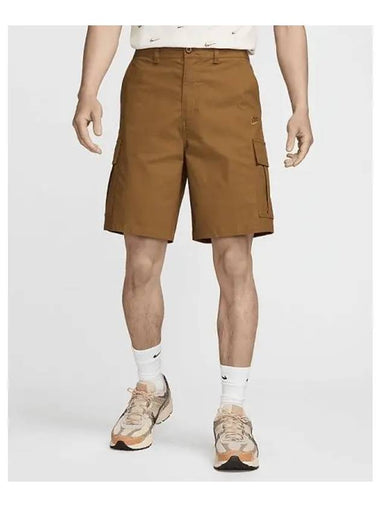 Club Men s Woven Cargo Shorts Light British Tan FN3518 281 743910 - NIKE - BALAAN 1