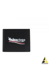 Black Political Stencil Logo Half Wallet 594549 2AA3B 1000 - BALENCIAGA - BALAAN 2