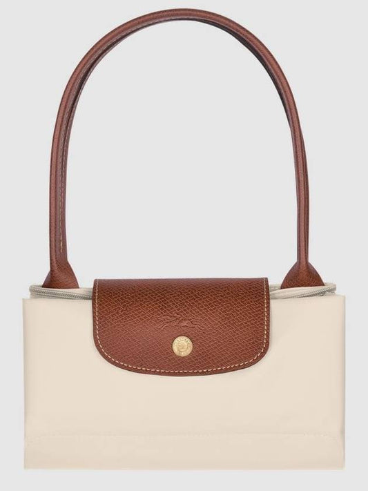 Le Pliage Original Medium Shoulder Bag Tote Paper Beige - LONGCHAMP - BALAAN 2