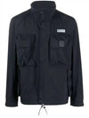 Metropolis Series Gore-Tex 3L Infinium Jacket Blue - CP COMPANY - BALAAN.