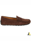 Gommino Suede Driving Shoes Brown - TOD'S - BALAAN 2