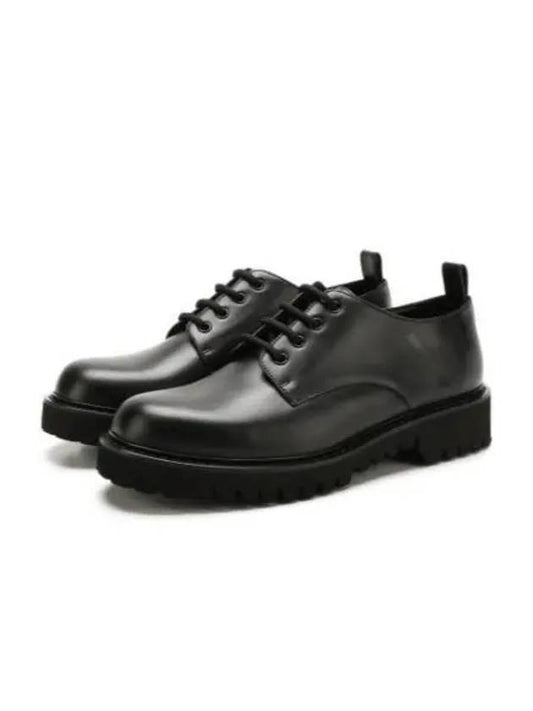 VLTN Lace Up Derby Black - VALENTINO - BALAAN 2