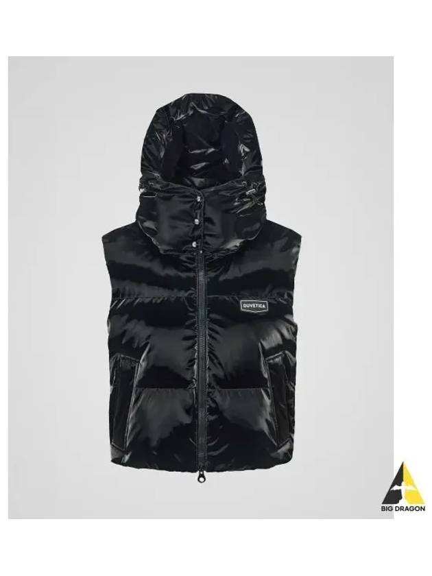 Vindemiatrix Black Women s Down Vest - DUVETICA - BALAAN 1