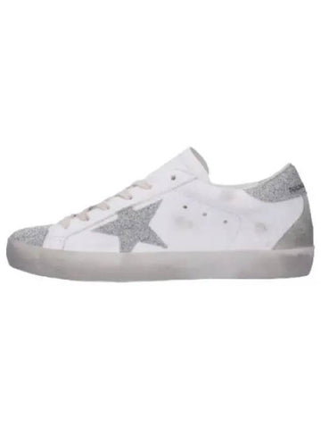 Superstar low top sneakers cream silver - GOLDEN GOOSE - BALAAN 1