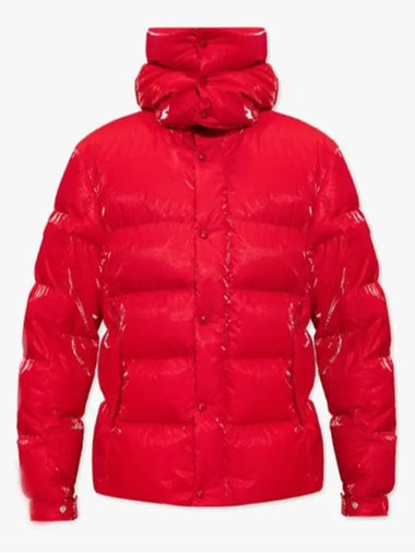 Verdon arm logo patch short down jacket red men s padding 1A00264 596B4 454 - MONCLER - BALAAN 1