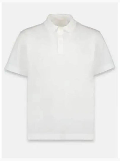 Embroidered Logo Cotton Polo Shirt White - GIVENCHY - BALAAN 2