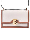 Mini TB Crossbody Bag Natural Malt Brown - BURBERRY - BALAAN 2