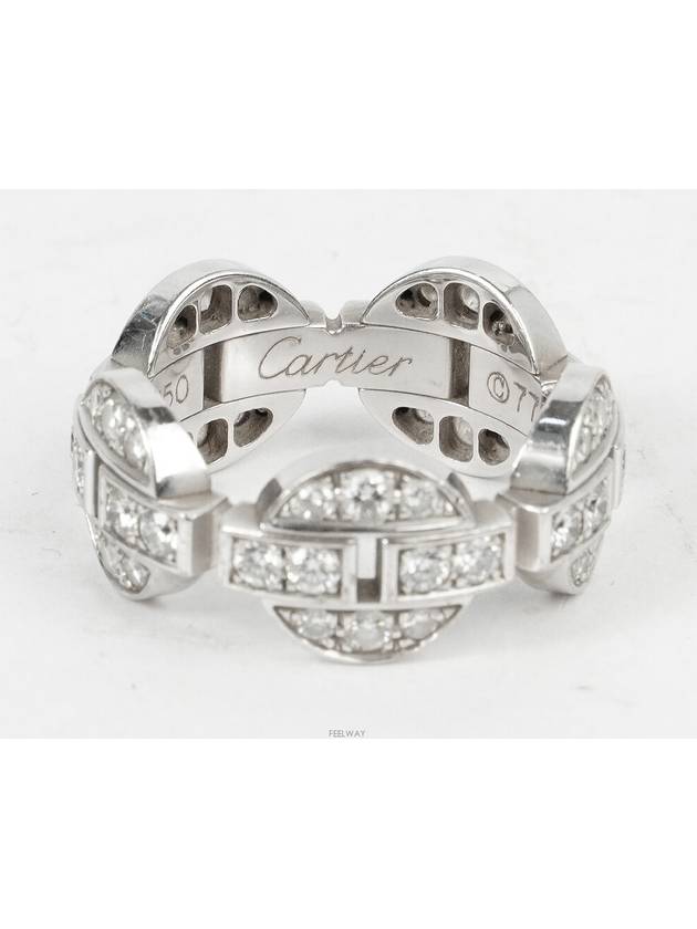 Himalia ring white gold diamond 51 74368 - CARTIER - BALAAN 4