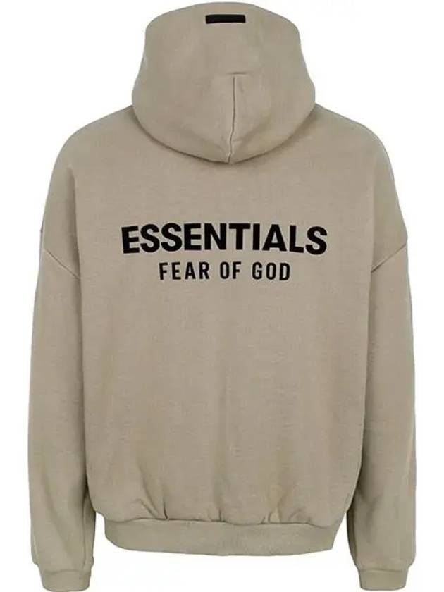 Logo Fleece Hoodie Desert Sand - FEAR OF GOD ESSENTIALS - BALAAN 3