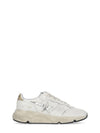 Running Sole In Nappa With Silver Star And Gold Leather Heel Tab Sneakers White - GOLDEN GOOSE - BALAAN 2