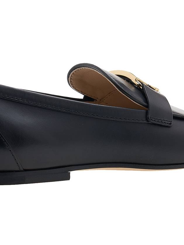 Tods T Timeless Leather Loafers Black - TOD'S - BALAAN 11