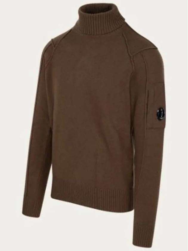 CP Company Lambswool Grs Turtle Neck Knit Sweater 17CMKN142A 110149A 359 Turtleneck - CP COMPANY - BALAAN 3