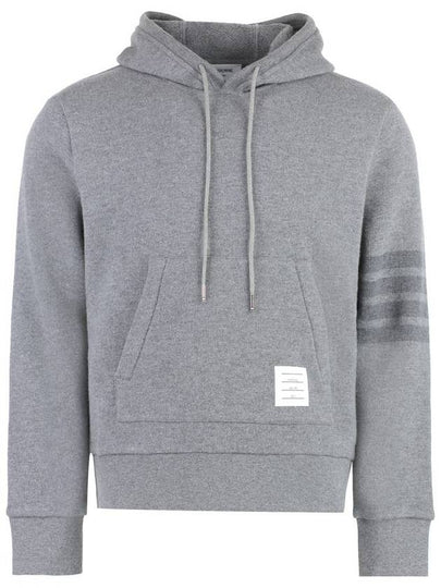 4 Bar Stripe Hoodie Grey - THOM BROWNE - BALAAN 2