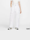 NSW Woven Cargo Track Pants White - NIKE - BALAAN 2