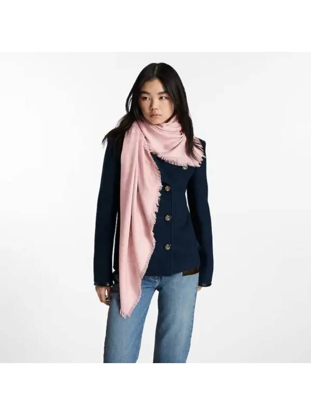 Monogram Classic Scarf Rose - LOUIS VUITTON - BALAAN 2