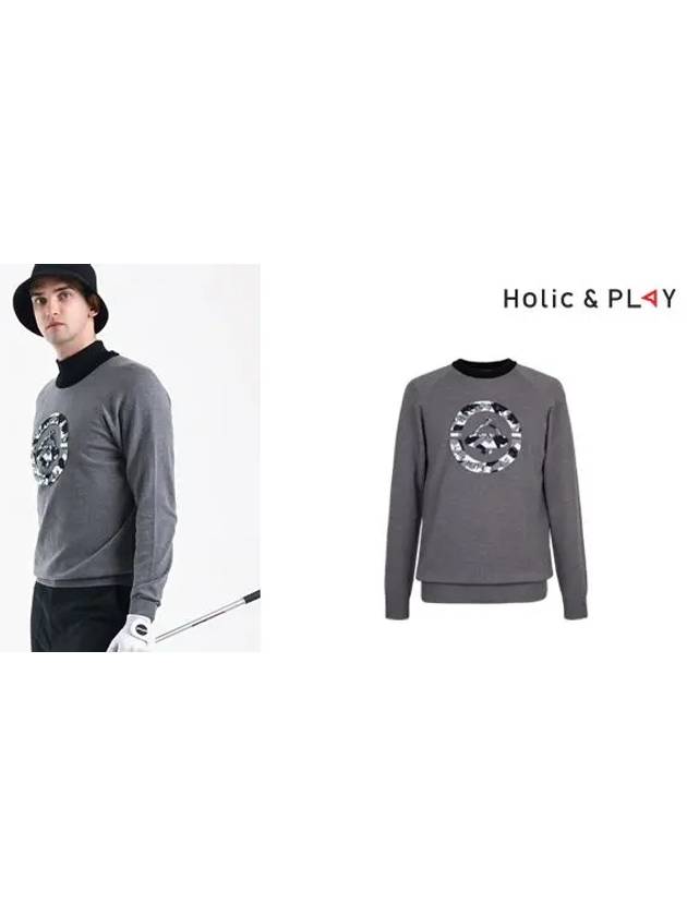 Camouflage Sweater-HB3MSW001MG - HOLIC&PLAY - BALAAN 6