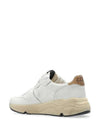 Running Sole Sports Low Top Sneakers Gold White - GOLDEN GOOSE - BALAAN 4