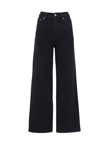 straight black jeans - GANNI - BALAAN 1