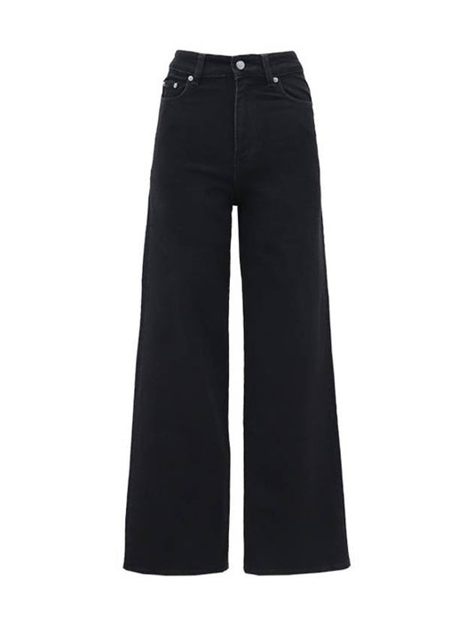 straight black jeans - GANNI - BALAAN 1