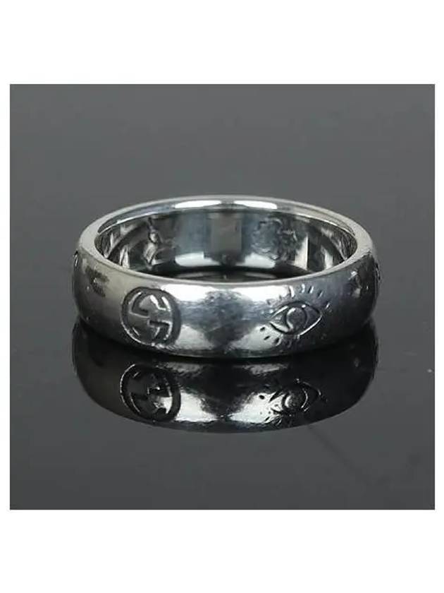 455247 925 Silver Blind for Love Ring No 12 - GUCCI - BALAAN 3