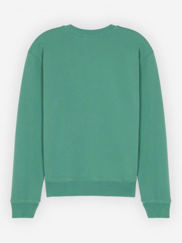 Logo Comfort Sweatshirt Green - MAISON KITSUNE - BALAAN 3