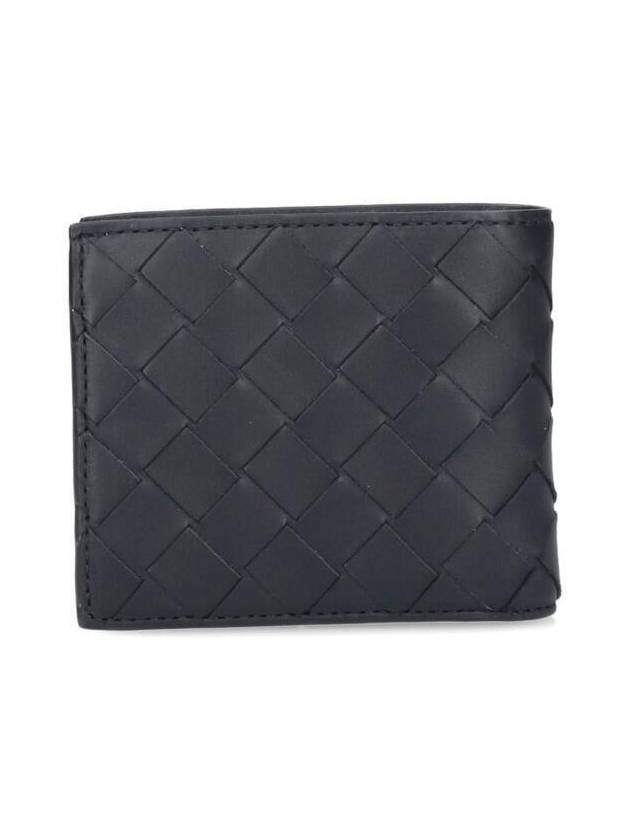 Intrecciato Bifold Half Wallet Black - BOTTEGA VENETA - BALAAN 2