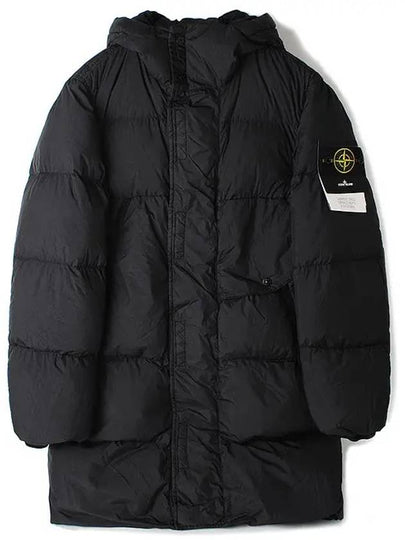 Wappen Patch Crinkle Labs Padding Black - STONE ISLAND - BALAAN 2