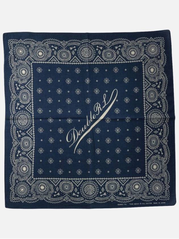 Concha Bandana Scarf Blue - POLO RALPH LAUREN - BALAAN 2