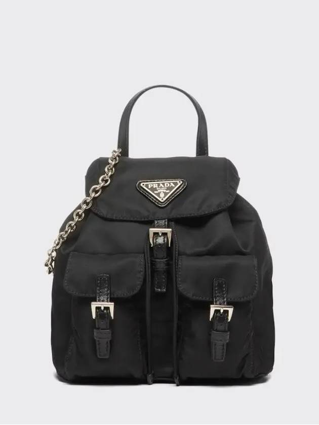 Re-Nylon Mini Backpack Black - PRADA - BALAAN 2