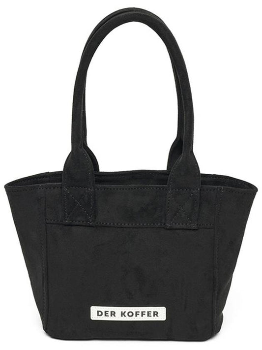 SHOPPER SUEDE BLACK MINI - DER KOFFER - BALAAN 1