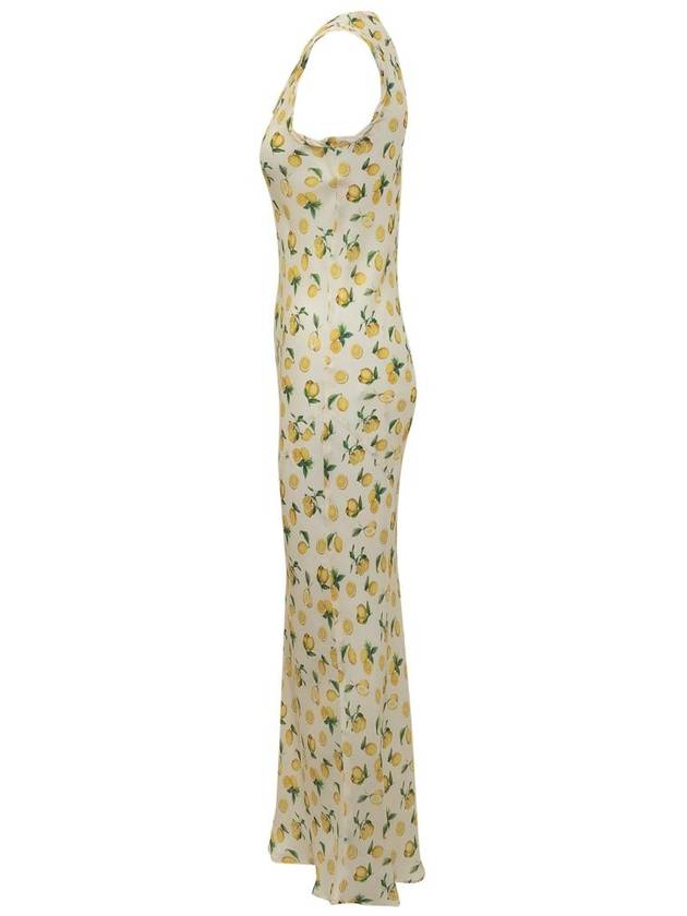 Sportmax Dress With Lemon Print - MAX MARA SPORTMAX - BALAAN 3