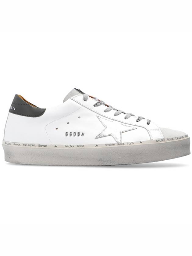 High Star Dark Green Tab Low Top Sneakers White Silver - GOLDEN GOOSE - BALAAN.