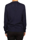 Eco Cashmere Loose Fit Cardigan Navy - MAISON MARGIELA - BALAAN 6