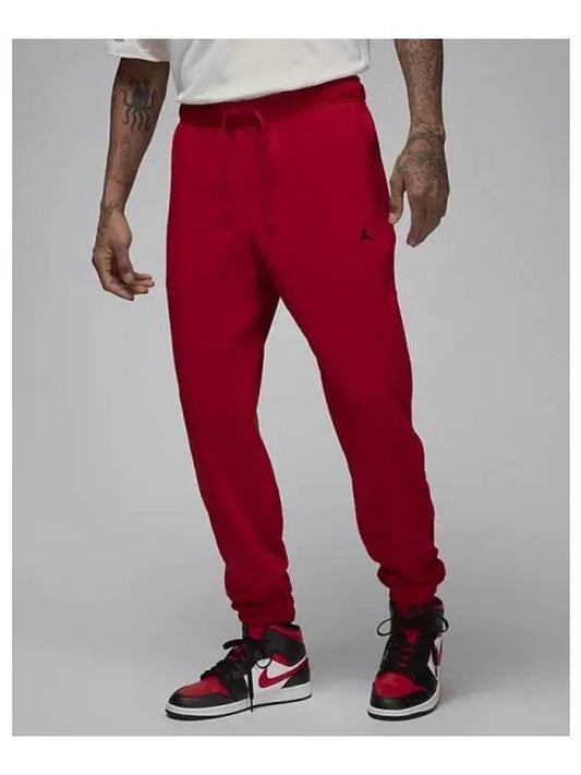 Jordan Sports Crossover Men s Dry Fit Fleece Pants Gym Red Black FV8608 687 699026 - NIKE - BALAAN 1