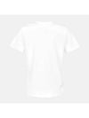 Varsity Logo Short Sleeve T-Shirt White - AMI - BALAAN 3