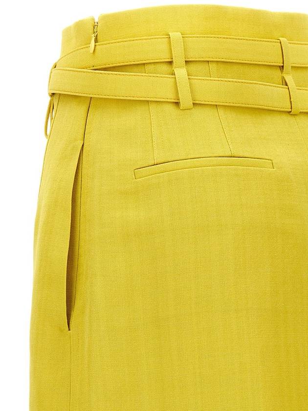 Long Skirt J02MA0177J65005341 Green - JIL SANDER - BALAAN 5