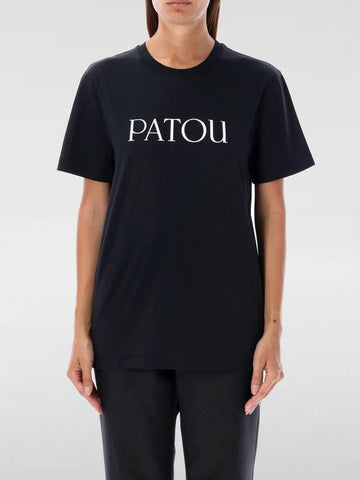 T-shirt di cotone con logo Patou - PATOU - BALAAN 1